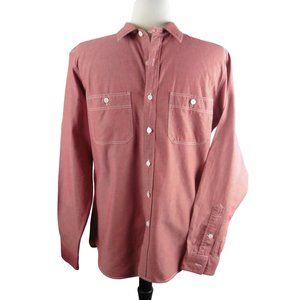 J. Crew Mens M Medium button shirt Trailored Fit casual